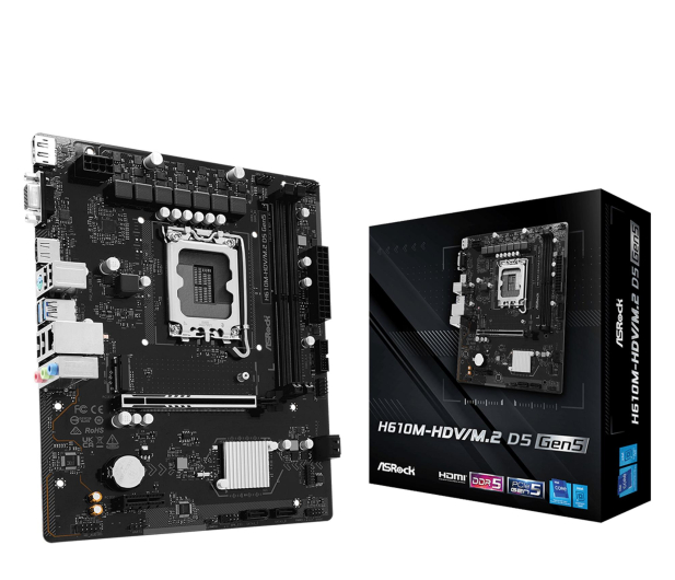 ASRock H610M-HDV/M.2 D5 GEN5 - 1511797 - zdjęcie